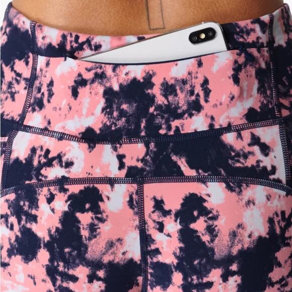 Sweaty Betty Tie Dye Power Leggings - 7/8 Length - pocket - Picture 4 of 16